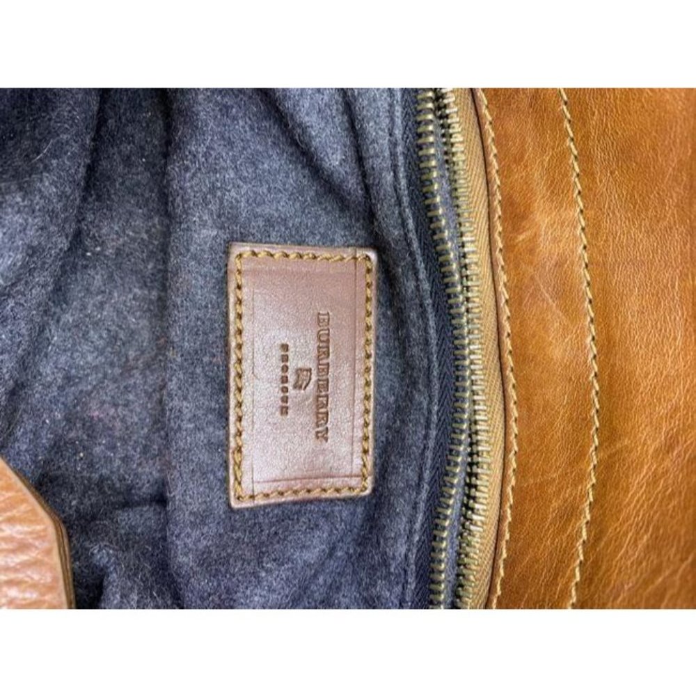 burberry gray brown shoulder bag - Picture 12 of 12